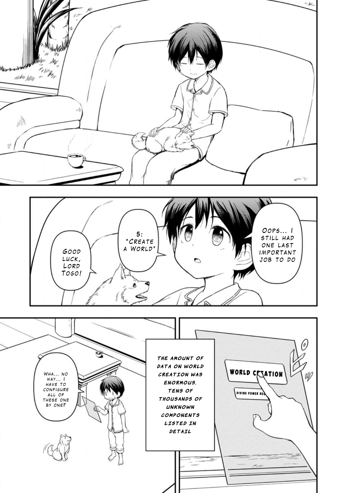 Kami ni Tensei Shita Shounen ga Mofumofu to Isekai wo Tabishimasu Chapter 2 17